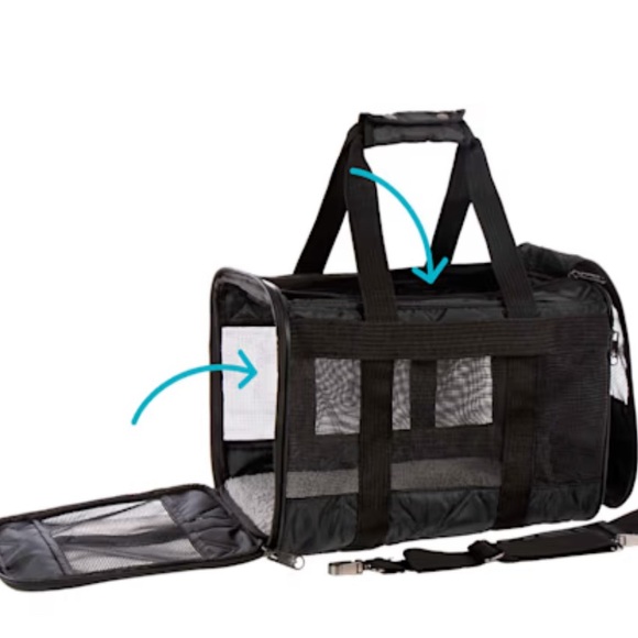 Sherpa Lined Deluxe Airline Approved Pet Carrier - Picture 4 of 16